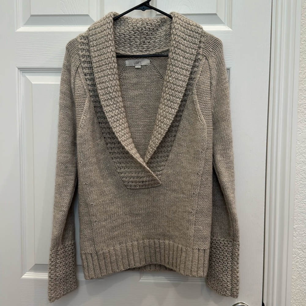 Loft knit sweater